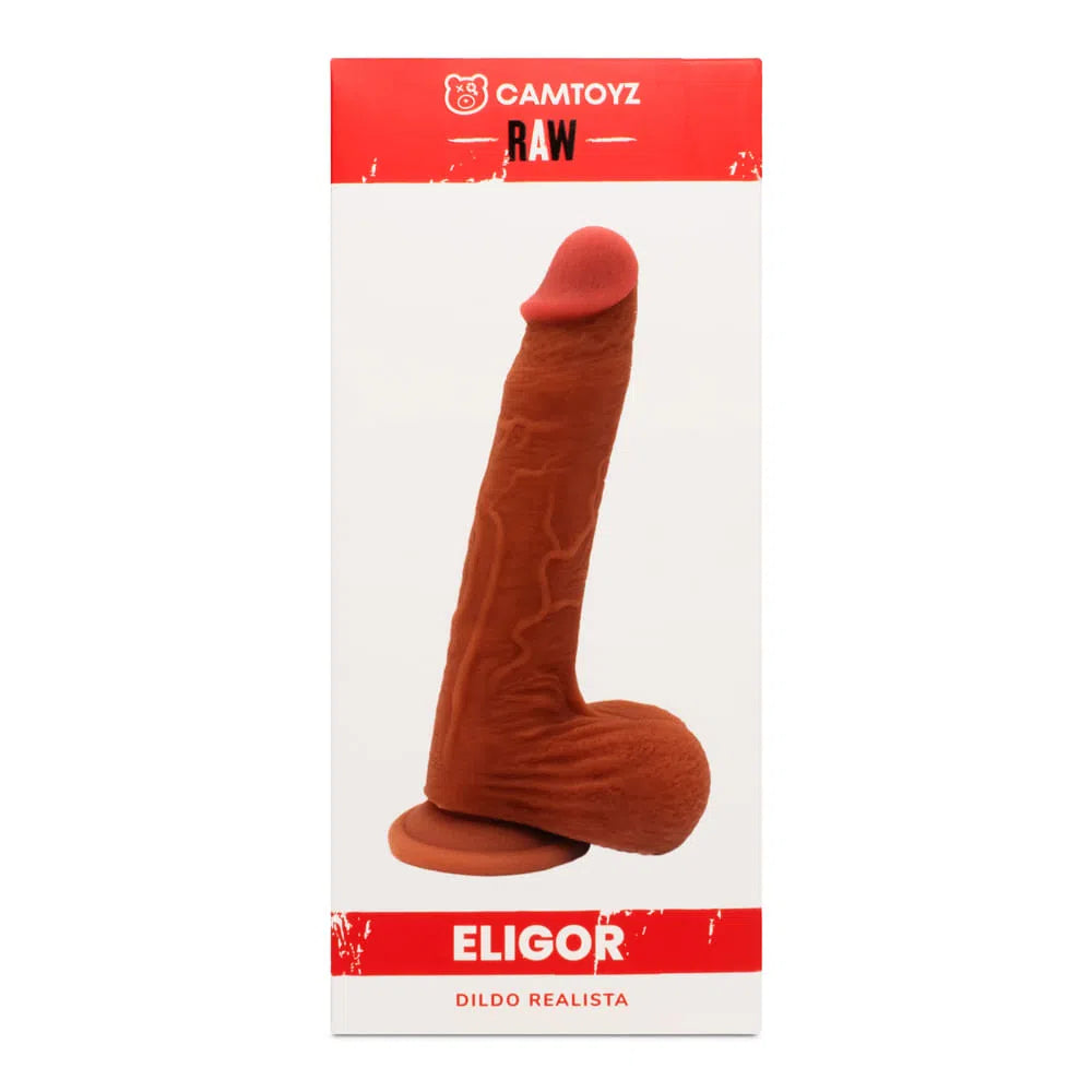 Dildo Realista Eligor 21,5 cm Piel CamToyz