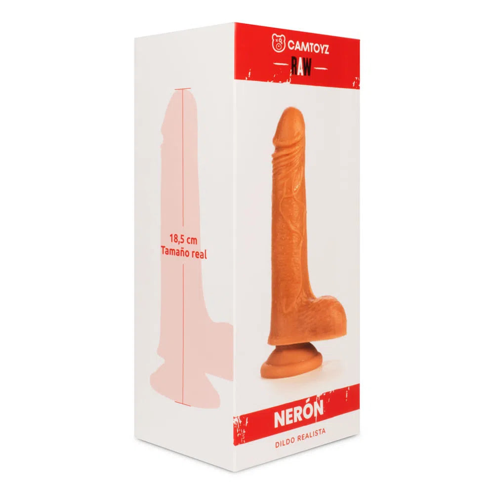 Dildo Realista Nerón 18,2 cm Piel CamToyz