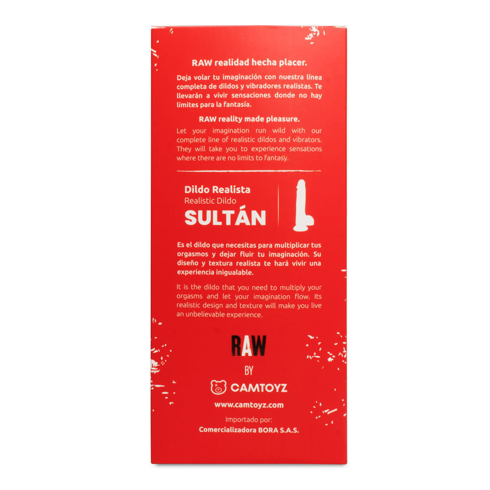 Dildo Realista Sultán 21,5 cm Piel CamToyz