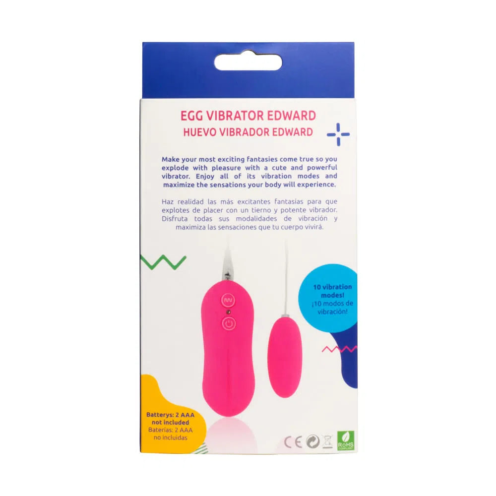 Huevo Vibrador Edward Rosado CamToyz
