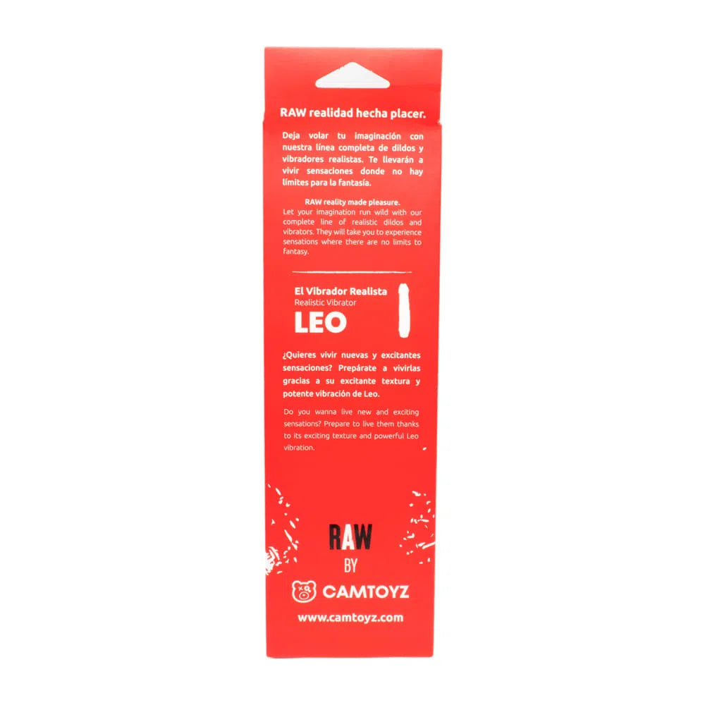 Vibrador Realista Leo 21,8 cm CamToyz